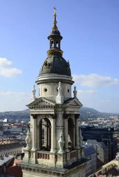 Budapest Stephen Basilica Stock Photos