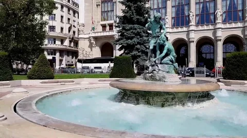 Budapest streets Part1 Stock Footage 115693674