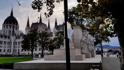 Budapest streets Part4 Stock Footage 115694582