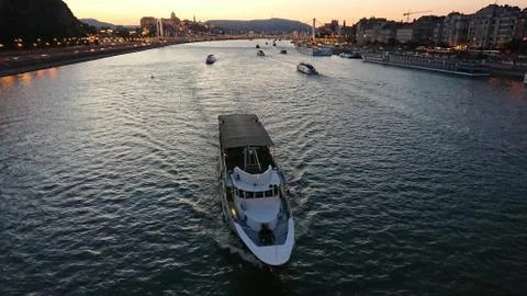 Budapest sunset Stock Photos