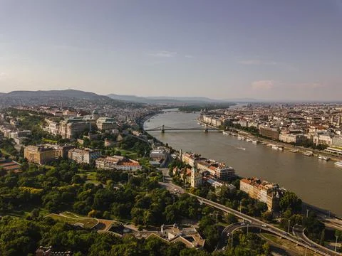 Budapest view Stock Photos
