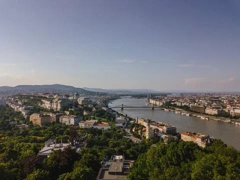 Budapest view Stock Photos