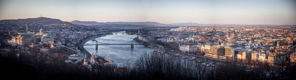 Budapest view Stock Photos