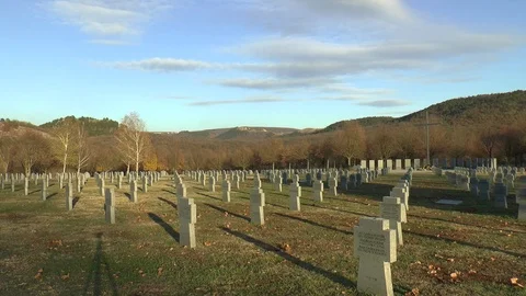 Budapest War Graves Time Lapse Stock Footage 102511355
