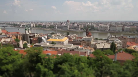 Budapeste view Stock Footage 60958336