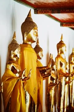 Buddah statues Stock Photos