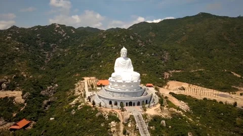 Buddh structure mountain nature Stock-Footage 274414629