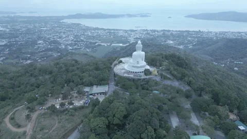 Buddha ascending from the back Stock Footage 294966819