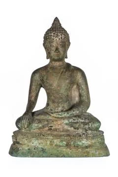Buddha bronze Foto stock