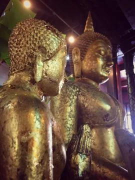 Buddha of Buddhist devotion Stock Photos