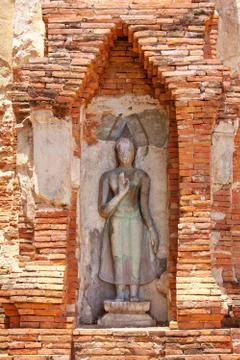 Buddha carving Stock Photos