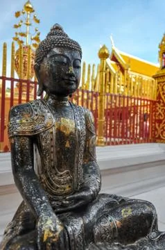 Buddha close up Stock Photos