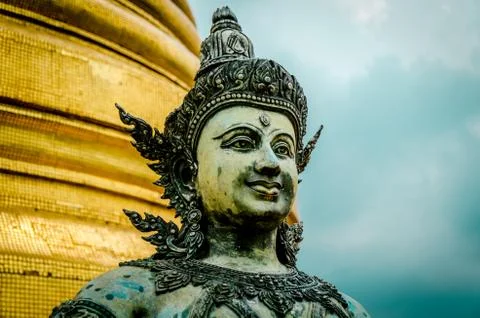 Buddha close-up Stock Photos