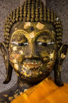 Buddha face Stock Photos