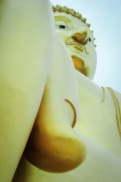 Buddha face 스톡 사진