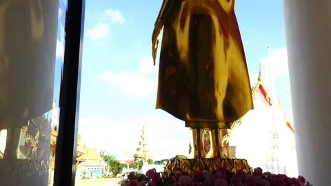 Buddha Gold Stock Footage 78183369