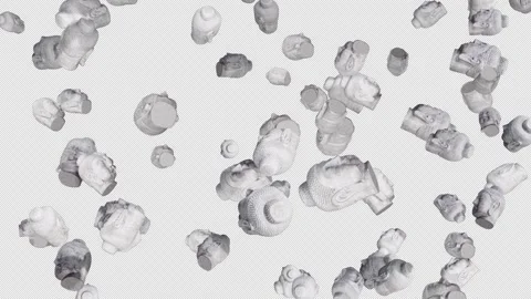 Buddha Head Stock Footage 308076509