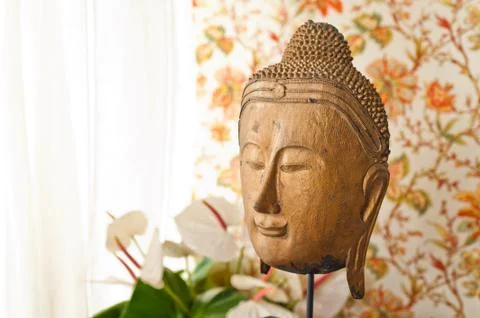 Buddha head Stock Photos