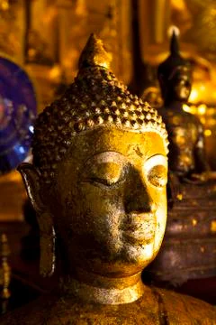 Buddha head Stock Photos