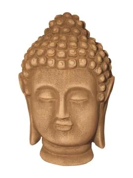 Buddha Head. Stock Photos