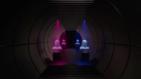 Buddha Head Statue Background 스톡 동영상 269763292