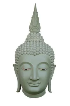 Buddha head statue Stock Photos