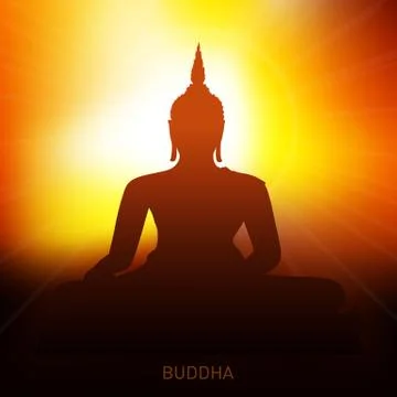 Buddha.. Stock Illustration