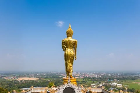 Buddha image in Nan 库存照片