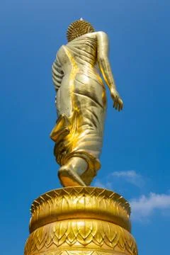 Buddha image sky 库存照片
