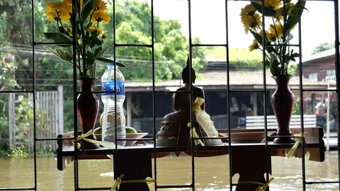 Buddha image in Thailand Stock-Footage 118285433