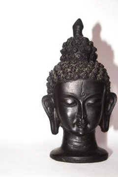 Buddha isolated on white background (3) Foto stock
