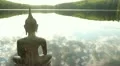 Buddha at the Lake. HD Footage
