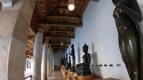 Buddha marble temple Stock-Footage 105943341