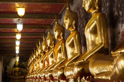 Buddha meditation. Stock Photos