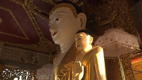 Buddha Medium shot Stock Footage 114984839