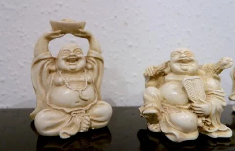 Buddha miniatures  Stock Photos