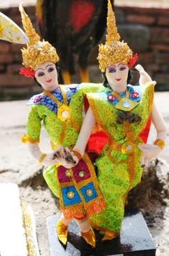 Buddha models in thailand Stock Photos