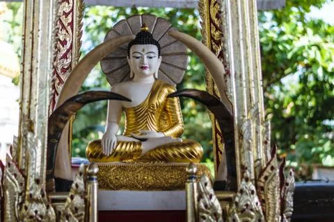 Buddha of Myanmar Stock Photos