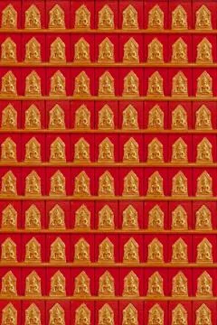 Buddha pattern background. Stock Photos
