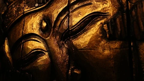 Buddha Portrait Stock Footage 102010334