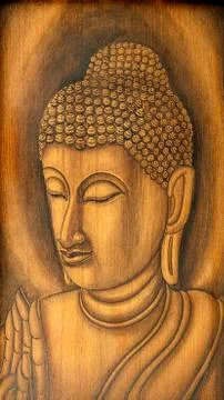 Buddha portrait Stock Photos