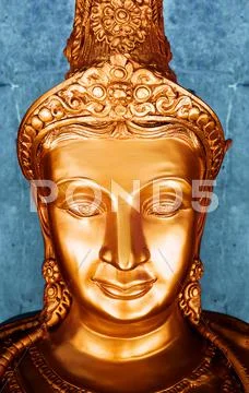 Buddha sculpture Stock Photos