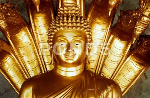 Buddha sculpture Stock Photos