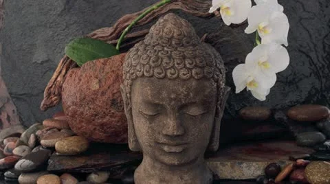 Buddha Spa Stock Footage 10911857