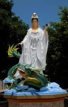 Buddha statue, Bodhisattva Foto stock