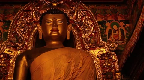 Buddha Statue Stock Footage 58890591