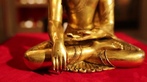 Buddha statue Video stock 118350795