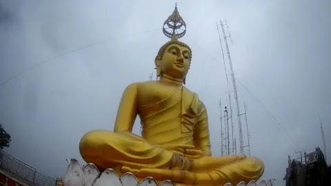 Buddha statue Stock Footage 160623754