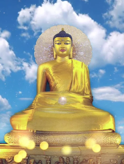 Buddha Statue Video stock 242101481