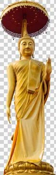 Buddha statue isolated Stock Photos